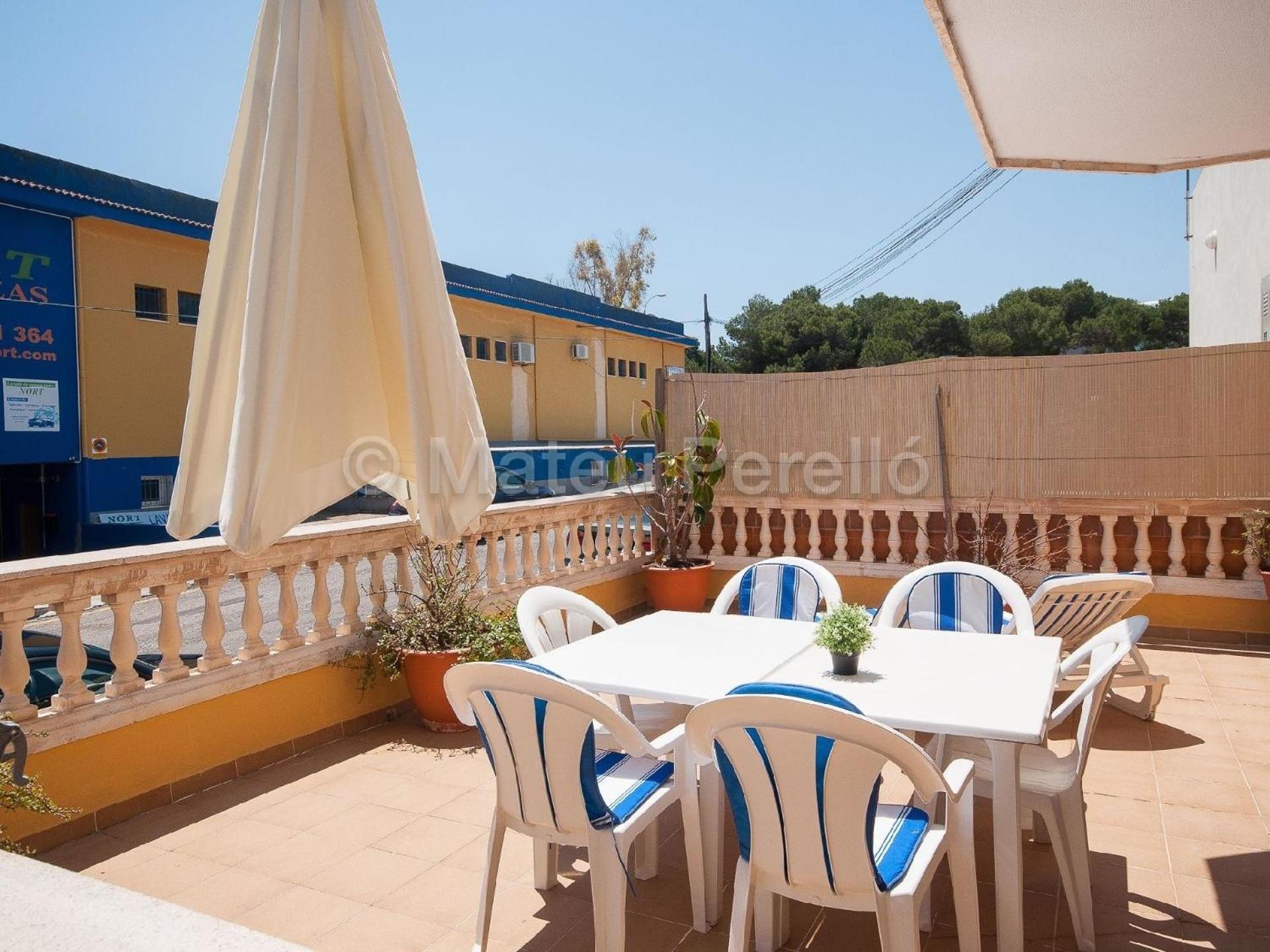 Wohnung In Son Baulo Mit Terrasse, Garten Und Grill Can Picafort  Zewnętrze zdjęcie